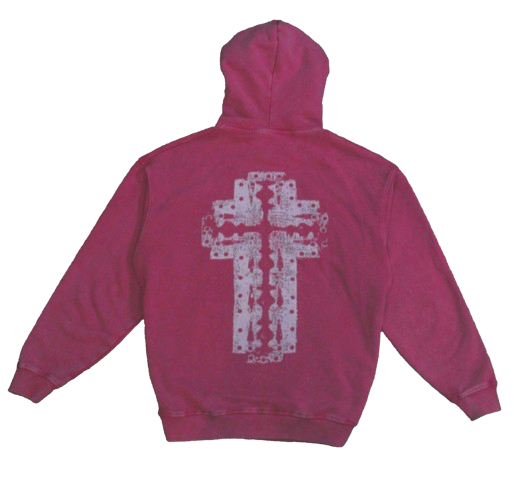 Under God Pink Hoodie