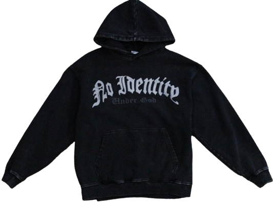 Black “Under God” Hoodie